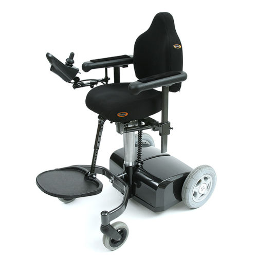 Sedia a rotelle elettrica - Reflex ABC SitRite - Eurovema Mobility - da interno / con poggiagambe / nera