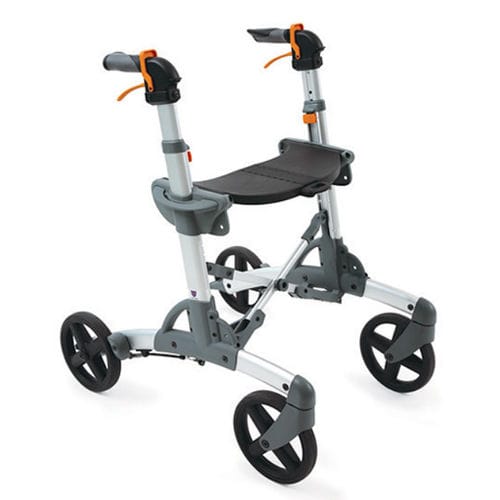 Deambulatore rollator a 4 ruote - Smart - Eurovema Mobility - telaio in alluminio / con sedile / ad altezza regolabile
