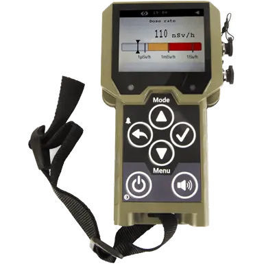Dosimetro per test raggi X - SaphyRAD MS - Bertin Technologies - raggi Gamma / raggi Beta / raggi Alfa