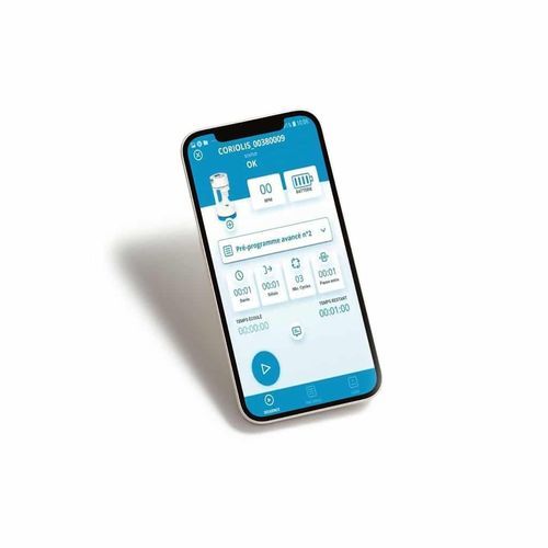 Applicazione mobile per biocollettore d’aria - Coriolis Connect - Bertin Technologies - medica / di controllo / Androïd