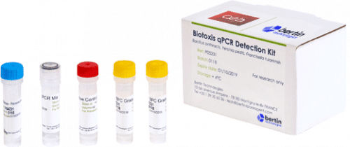 Kit di test dell’antrace - Biotoxis - Bertin Technologies - della peste / per analisi ambientale / di Bacillus anthracis