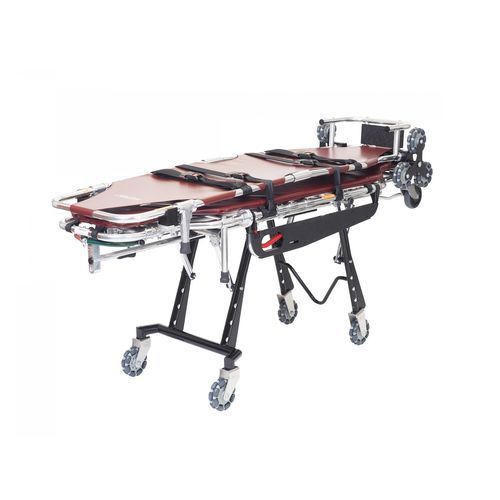 Barella con carrello da trasporto - CONTOUR FLEX - Auden Funeral Supplies - mortuaria / manuale / ad altezza regolabile