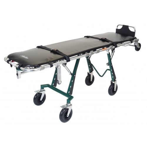 Barella con carrello da trasporto - MULTILEVEL AT200 - Auden Funeral Supplies - manuale / ad altezza regolabile / a sezione unica