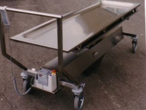 Carrello mortuario di trasferimento - MA-2010 - MEDIS Medical Technology - da trasporto / elettrico / ad altezza regolabile