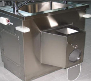 Tavolo di autopsia - MA-0970 - MEDIS Medical Technology - di dissezione / in acciaio inossidabile / di ancoraggio