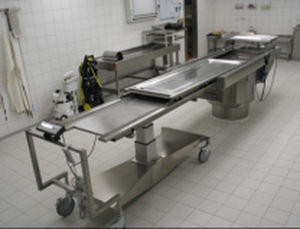 Tavolo da lavoro - MA-2000 - MEDIS Medical Technology - di autopsia / rettangolare / in plastica