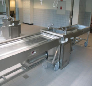 Tavolo di dissezione - MA-2004 - MEDIS Medical Technology - rettangolare / mobile / di ancoraggio