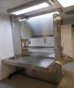 Tavolo da lavoro - MA-2070-Vet - MEDIS Medical Technology - per necropsia / per animali / girevole