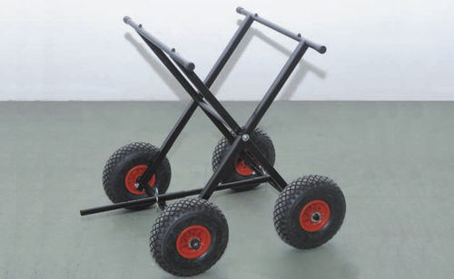 Carrello mortuario da trasporto - F040001VV - Olivetti - per bare / ad altezza regolabile