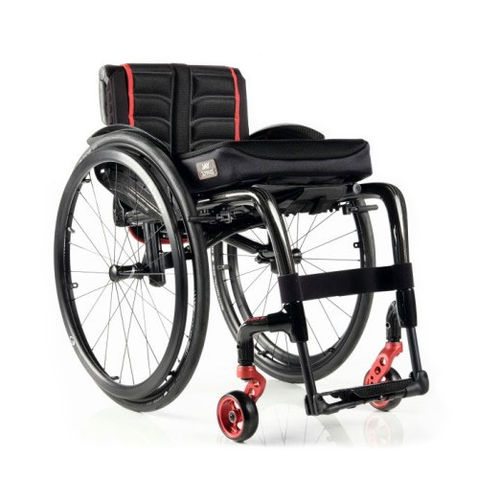 Sedia a rotelle attiva - Krypton F - Sunrise Medical - da esterno / da interno / pieghevole