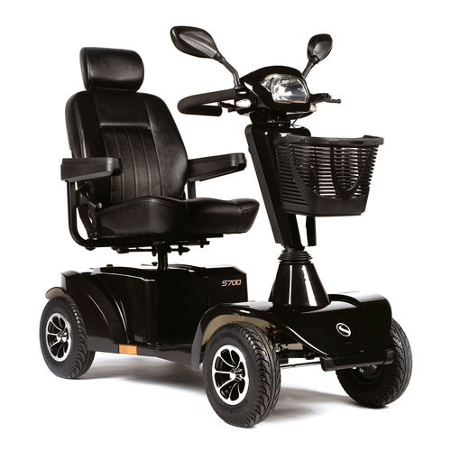 Scooter per disabili elettrico - S700 - Sunrise Medical - a 4 ruote / con cestello