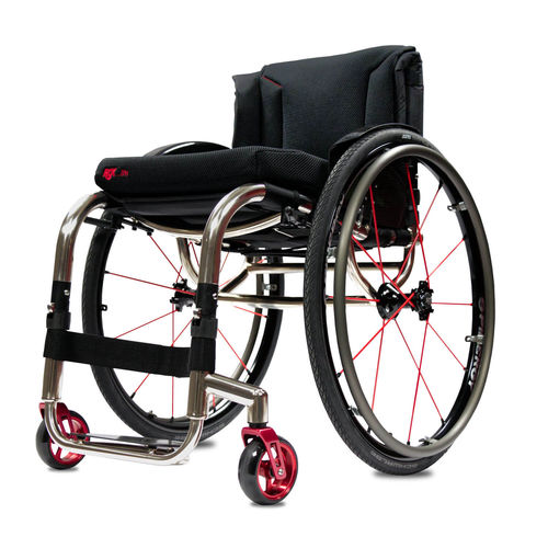 Sedia a rotelle attiva - Octane FX - Sunrise Medical - da esterno / con poggiagambe