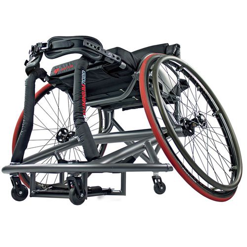 Sedia a rotelle attiva - Elite - Sunrise Medical - sportiva / nera