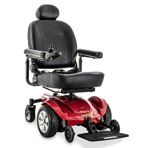 Sedia a rotelle elettrica - Jazzy Select® - Pride - da esterno / da interno / con poggiagambe
