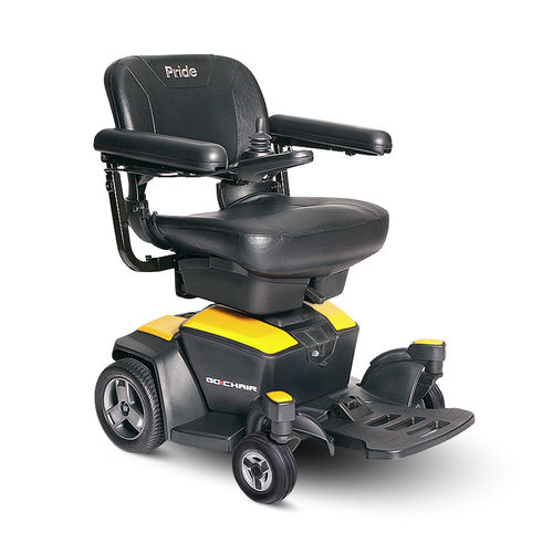 Sedia a rotelle elettrica - Go Chair® - Pride - da esterno / da interno / ad altezza regolabile