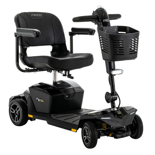 Scooter per disabili elettrico - ZERO TURN 8 - Pride - a 4 ruote / con cestello