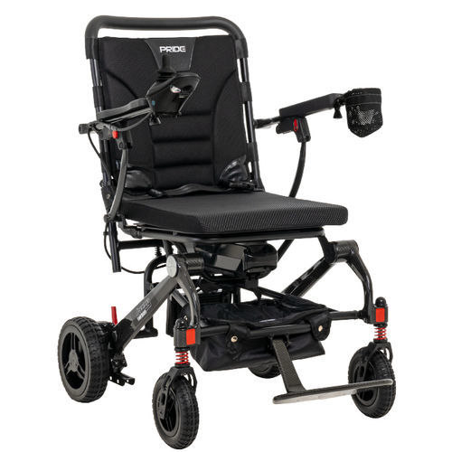 Sedia a rotelle elettrica - Jazzy® - Pride - da esterno / da interno / pieghevole
