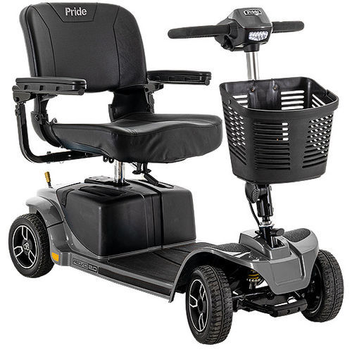 Scooter per disabili elettrico - Revo® 2.0 - Pride - a 4 ruote / con cestello