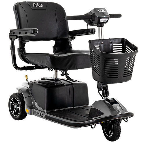 Scooter per disabili elettrico - Revo® 2.0 - Pride - a 3 ruote / con cestello
