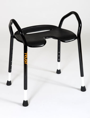 Sgabello da doccia con braccioli - Let's Enjoy - Trust Care - ad altezza regolabile