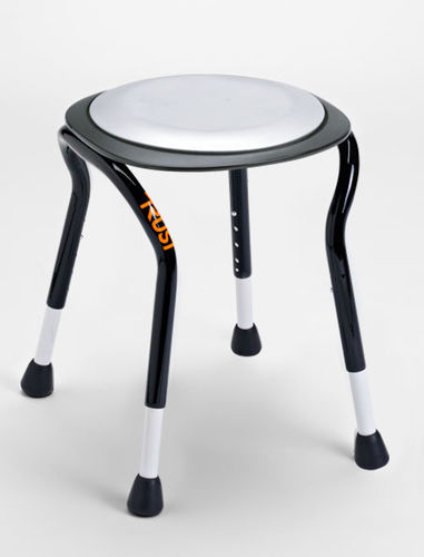Sgabello da doccia rotativo - Let's Frisbee - Trust Care - ad altezza regolabile