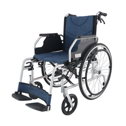 Sedia a rotelle manuale - SYIV100-MFL822 - Biobase - da esterno / da interno / con poggiagambe