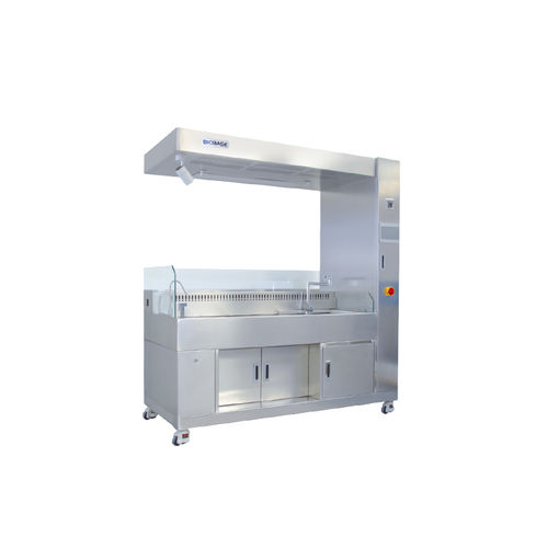 Workstation da laboratorio di patologia - QCT-1800L - Biobase - per macroscopia / per preparazione di campioni / da terra