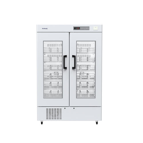 Frigorifero per banca del sangue - BBR-4V series - Biobase - ad armadio / 2 porte / con porta in vetro