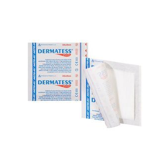 Compressa di garza in viscosa - DERMATESS® PLUS - Trusetal Verbandstoffwerk - in poliestere / sterile / traspirante