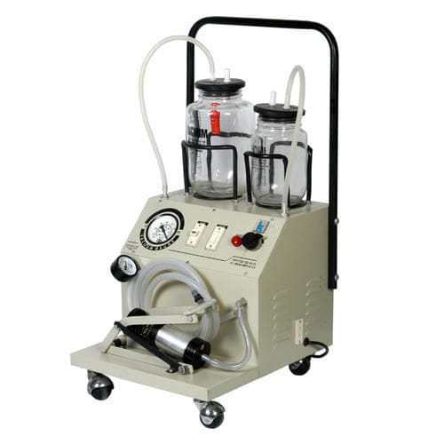 Aspiratore chirurgico elettrico - Life Support Systems - con rotelle