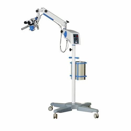 Microscopio operatorio neurochirurgico - Life Support Systems - con rotelle