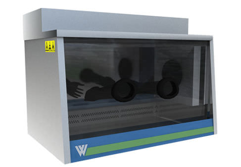 Glove box da laboratorio - ACM-9852N - Acmas Technologies - da banco / in atmosfera controllata