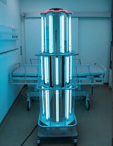 Sistema di disinfezione per ospedale - Magnatek Enterprises - ambientale / UV / mobile
