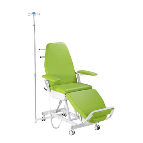 Poltrona elettrica per trattamenti clinici - DIA-COMFY series - Magnatek Enterprises - a 3 sezioni / con poggiapiedi / per chemioterapia