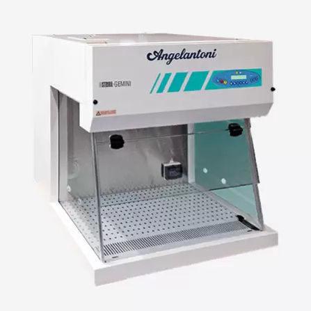 Cappa per aspirazione chimica - Gemini - Angelantoni Life Science - da laboratorio / compatta / a flusso laminare verticale