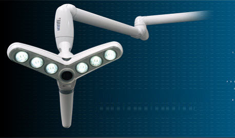 Lampada scialitica LED - ZYO - ZENIUM - con videocamera