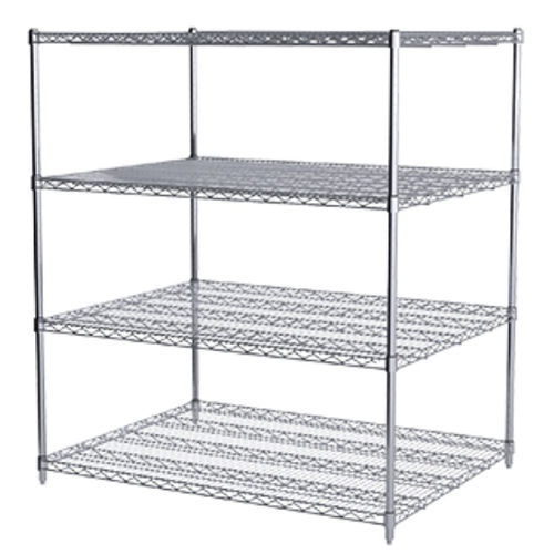 Scaffalatura 4 ripiani - AWS54 - Akro-Mils - per contenitori / con struttura aperta / mobile