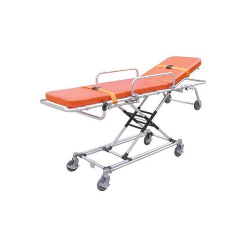 Barella con carrello da trasporto - 3G - Mobimedical - per ambulanze / manuale / ad altezza regolabile