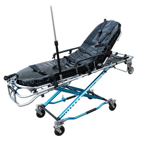 Barella con carrello per ambulanze -  Pro 650™ Elite - Mobimedical - pneumatica / ad altezza regolabile / inclinabile