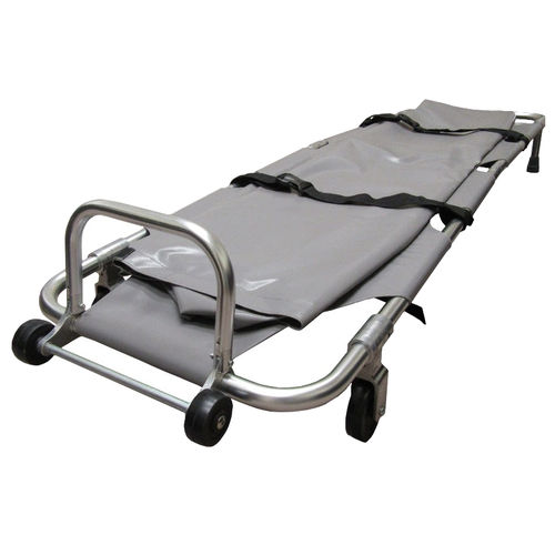 Barella pieghevole - FS350™ - Mobimedical - mortuaria / con rotelle / in alluminio