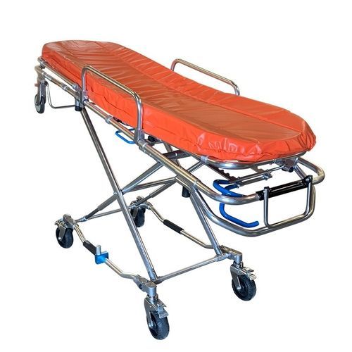 Barella con carrello di emergenza - Pro X-Frame - Mobimedical - da trasporto / passamalati / di trasferimento