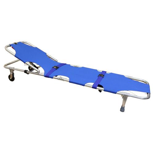 Barella pieghevole - 1A3 - Mobimedical - di emergenza / da trasporto / con rotelle