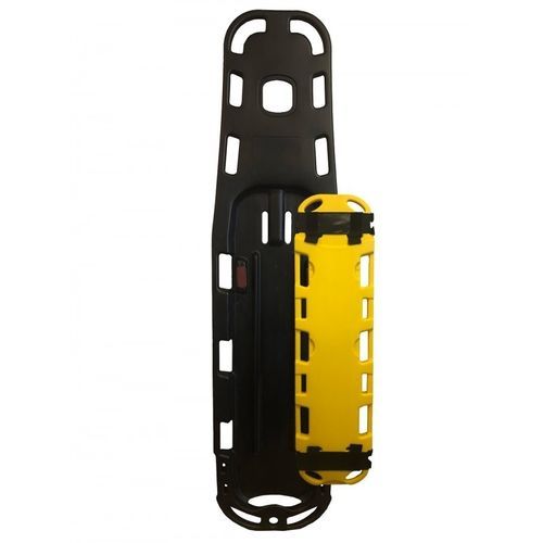 Tavola spinale in plastica - 1A6P PRO - Mobimedical - con fermacapo / radiotrasparente