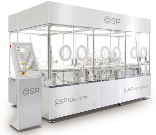 Macchina di riempimento servocomandata - SP i-Dositecno Versa-Line - ATS Scientific Products - lineare / a pavimento / per l'industria farmaceutica