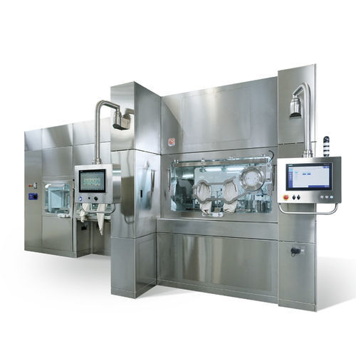 Macchina di riempimento robotizzata - Flexline  - ATS Scientific Products - a pavimento / asettica