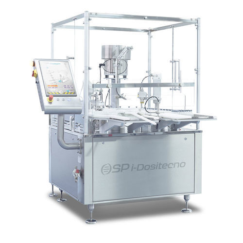 Macchina di riempimento robotizzata - SP i-Dositecno Nasal - ATS Scientific Products - servocomandata / rotativa / a pavimento