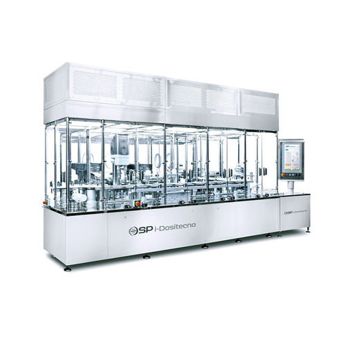 Macchina di riempimento automatica - SP i-Dositecno Ophtha-Line™ - ATS Scientific Products - robotizzata / servocomandata / lineare