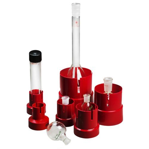 Rack da laboratorio per matracci - F38951-2000 - ATS Scientific Products - in polipropilene / autoclavabile