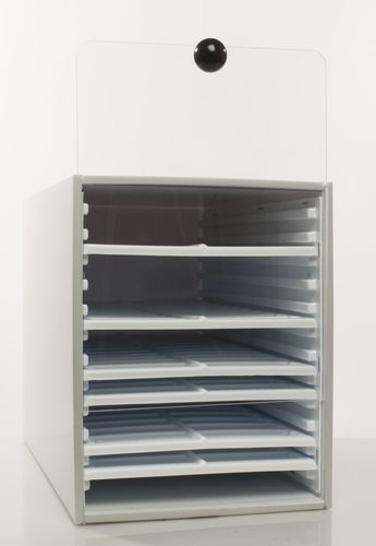 Armadio per vetrini per microscopio - H44583-0000 - ATS Scientific Products - con piano di appoggio