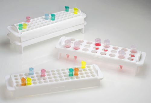 Rack da laboratorio per provette da centrifuga - F18845-0080 - ATS Scientific Products - in polipropilene / autoclavabile